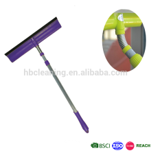 blade squeegee with handle, rubber scrubber